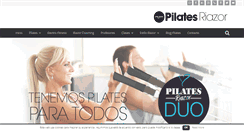 Desktop Screenshot of pilatesriazor.com